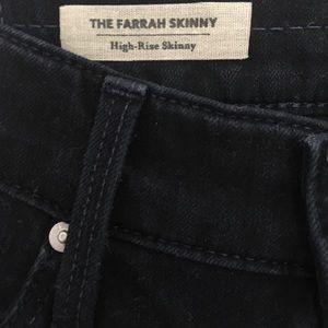 AG the Farrah high rise skinny like new